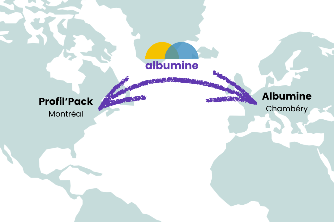 Pont symbolisant le double ancrage France & Canada d&rsquo;Albumine